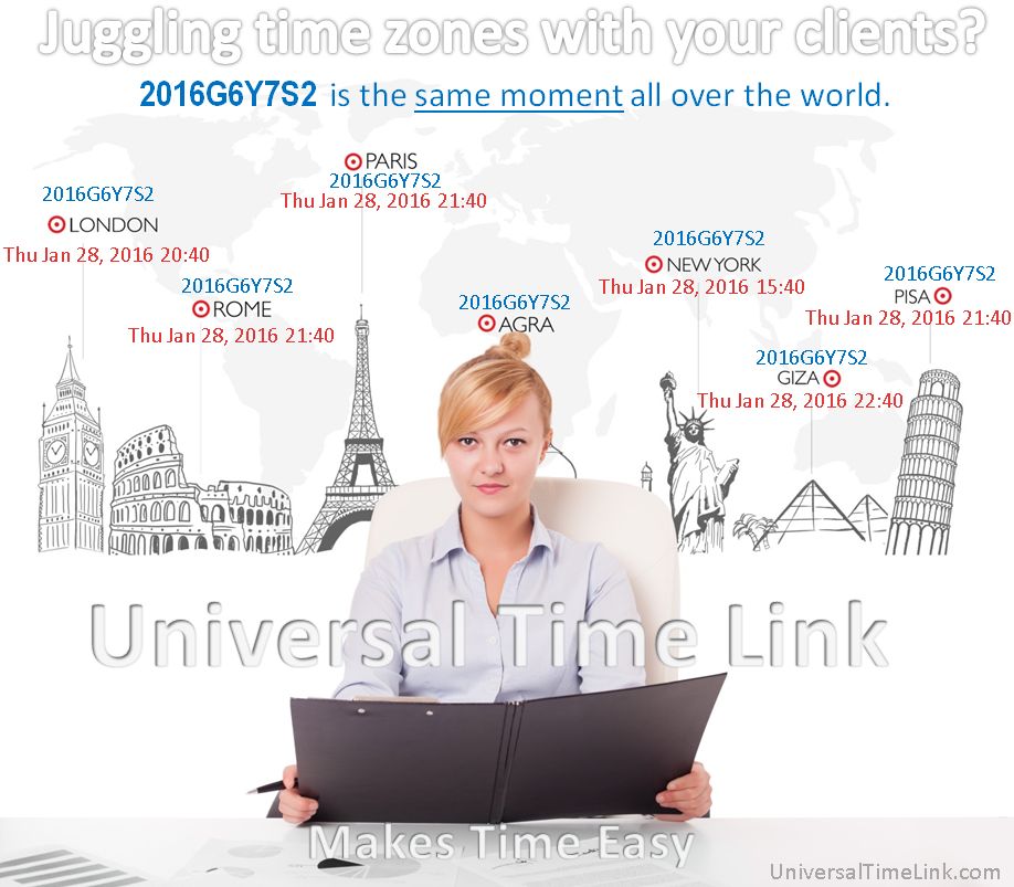 Try Universal Time Link for you company